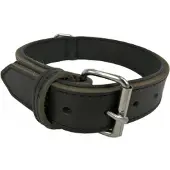Brekz Softleren Halsband Asher 50cm x 25mm