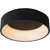 Lucide TALOWE LED - Plafonnière (Plafondlamp) - Ø 45,5 cm - LED Dimbaar - 1x30W 3000K - Zwart