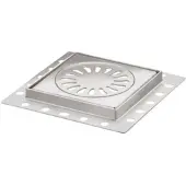 Van den berg renovatieput 96x96x11 mm RVS