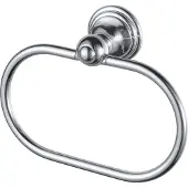 Haceka Allure handdoekring chroom