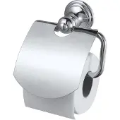 Haceka Allure toiletrolhouder met klep chroom