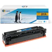 G&G Toner vervangt HP 201A, CF401A Compatibel Cyaan 1400 bladzijden NT-PH201C 14368