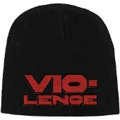 Ginza.se Violence - Logo Beanie Muts - Zwart