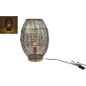 Coppens Tafellamp Lina L oud messing metaal |
