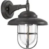 Ks Verlichting Monte antiek brons muurlamp