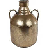 Coppens Vaas "Markus" L goud metaal 22x22x34cm |