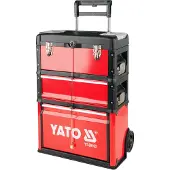 YATO YT-09102, Gereedschapskist, Aluminium, Metaal, Kunststof, Zwart, Rood, 45 kg, 520 mm, 320 mm