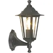 Eglo Laterna 4 Wand S Zwart 1 Lichtpunt