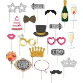 Delights Direct Photo Booth Props Bruiloft - 20 stuks