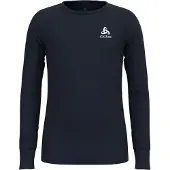 Odlo Ondershirt Kids BL Top Crew Neck LS Active Warm Eco Kid Dark Sapphire-Maat 128