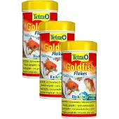Tetra Visvoer Goldfish Vlokken - Vissenvoer - 3 x 250 ml