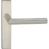 Impresso Deurkruk - Harrow - Voor binnen - Vierkant deurschild - RVS - 2 stuks
