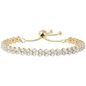 Bronzallure Altissima Adjustable Frienship Tennis bracelet WSBZ00740Y.WY