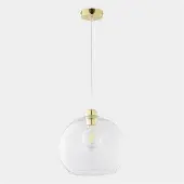 TK Lighting Glazen hanglamp Cubus, dimbaar, helder / transparant, Woon-/ Eetkamer, Glas, Modern, hanglamp