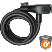 Axa Spiraalkabelslot Resolute 180cm Ø8mm Zwart