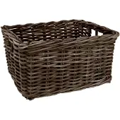 Fastrider Zeno Rotan Fietsmand - Bruin - 26L - Handgemaakt