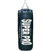 Super Pro Combat Gear Bokszak Classic Vertical Logo Zwart 90x30 cm