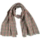 Sarlini Dames Sjaal Winter Sjaal Multicolor Khaki