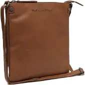 The Chesterfield Brand Leren Schoudertas Oslo Shoulderbag Cognac Bruine