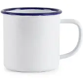 Olympia geëmailleerde mok 35cl (Box 6)