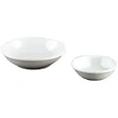 Olympia Whiteware Sojasauskom wit rond 7cm (12 stuks)