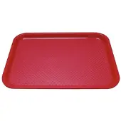 Kristallon dienblad polyprop 35 x 45cm rood