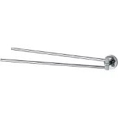 Haceka Kosmos Handdoekhouder - 42cm - dubbel - draaibaar - chroom 1208558