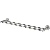Haceka Kosmos dubbele handdoekhouder 60cm RVS-look