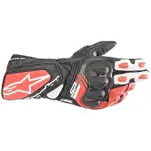 Alpinestars SP-8 V3 Zwart Wit Helder Rood Maat 2XL