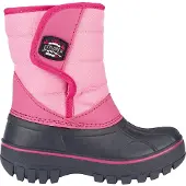 Winter-Grip Snowboot Junior Mountain Kid Antraciet Roze Fuchsia-Schoenmaat 25 - 26