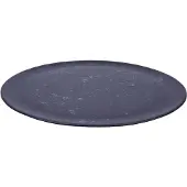 Aida Raw serveerschaal Ø 42 cm zwart met stippen