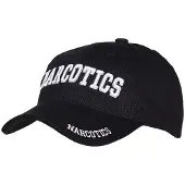 Fostex Garments - Baseball cap Narcotics (kleur: Zwart / maat: NVT)