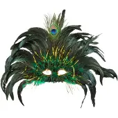 Coppens - Oogmasker peacock queen