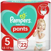Pampers Baby Dry Junior S5 Pants 22st