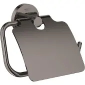 GROHE Essentials Closetrolhouder met deksel Hard Graphite