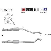 As FD5037 Roetfilter (DPF)