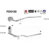 As FD5155 Roetfilter (DPF)