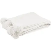 Dulaire Pluche Plaid Wit 170 x 130 cm