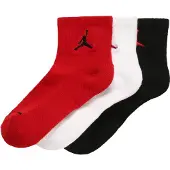 Jordan Sokken rood / zwart / wit