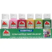 Plaid Apple Barrel Essentials - Acrylverf set van 12 kleuren