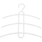 Chimb 6-pack Kledinghanger - Kleerhangers - Wit