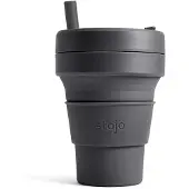 Stojo Titan Cup 710ml opvouwbare beker Kleur: donkergrijs