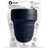 Stojo - Biggie Cup - Koffie Theebeker - 470 ml - Herbruikbaar - Opvouwbaar - Denim