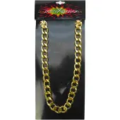 Partyxplosion Pooier ketting goud (goud)