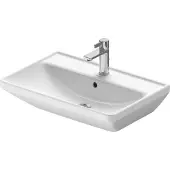 Duravit Wastafel D-Neo Met Overloop Kraanvlak 1 Kraangat 65 cm Hoogglans Wit