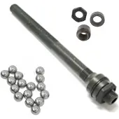Shimano achteras compleet FH TX505 146 mm staal zwart