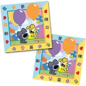 Woezel en pip Woezel & Pip - Servetten - 20 Stuks