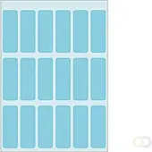 Herma Multipurpose-etiketten, 12 x 34 mm, blauw, permanent hechtend, om met de hand te - 10 stuks
