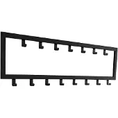 Lt-luce Kapstok Joy Mat zwart 15 haken 90 x 29cm