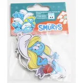 De Smurfen Smurfin sleutelhanger metaal - 6 cm